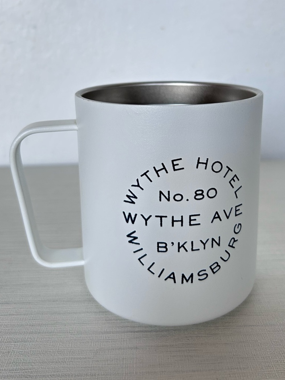 MiiR 12oz White Stainless Steel Versatile Mug